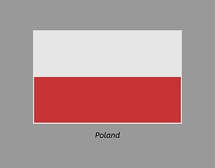 Image showing flag of poland