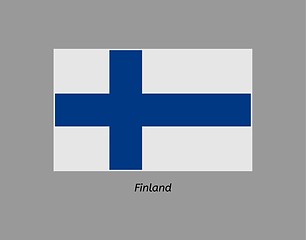 Image showing flag of finland