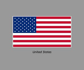 Image showing flag of united states