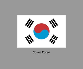 Image showing flag of south korea