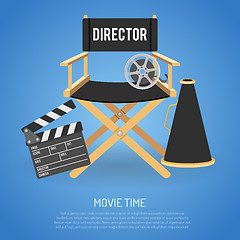 Image showing Cinema and Movie time