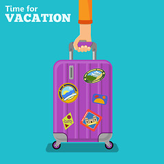 Image showing Vacation and Tourism Concept