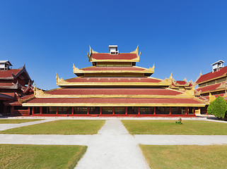 Image showing Mandalay Palace.Myanmar