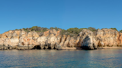 Image showing Prainha in Algarve Portugal