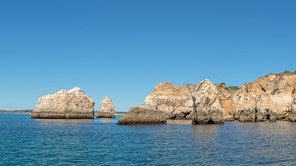 Image showing Prainha in Algarve Portugal