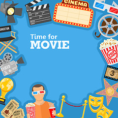 Image showing Cinema and Movie time