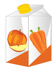 Image showing Box with juice