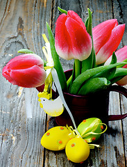 Image showing Easter Flower Theme