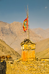 Image showing Flag in Dolpo