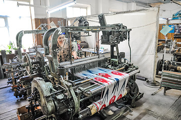 Image showing Margillan silk factory