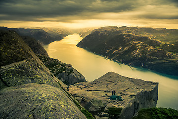 Image showing Mountainous range in Norway