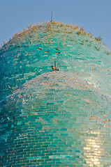 Image showing Pigeon on roof