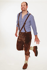 Image showing If a Bavarian man dances