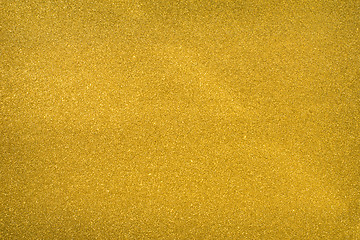 Image showing Gold Glitter Sparkle Background