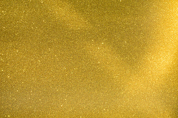 Image showing Gold Glitter Sparkle Background