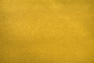 Image showing Gold Glitter Sparkle Background