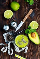 Image showing avocado smoothie