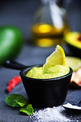 Image showing avocado sauce