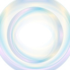 Image showing Colorful abstract circle on white background