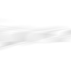 Image showing Grey abstract stripes on white background