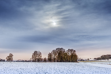 Image showing Winter landscape Bavaria