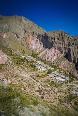 Image showing Valley with houses