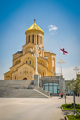 Image showing Large church in Tbilisi