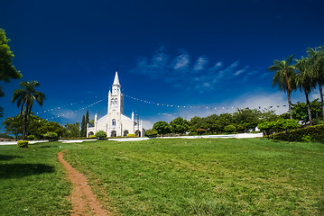 Image showing White church in Paraguay