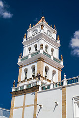 Image showing Clock tower in Peru