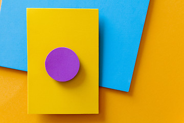 Image showing Material design colorful background