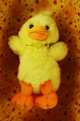 Image showing yellow toy Easter chick