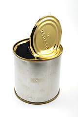 Image showing empty tin can