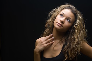 Image showing Portrait of a gorgeous girl