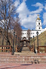 Image showing View of the Sofia vzvoz. Tobolsk Kremlin