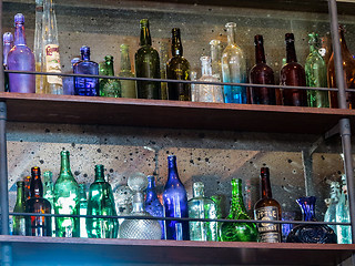 Image showing Glass Bottles