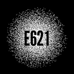 Image showing E621 Monosodium Glutamate white powder