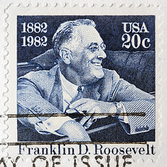 Image showing Franklin Roosevelt Stamp
