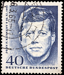 Image showing John F. Kennedy Stamp