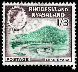 Image showing Nyasa Lake Stamp