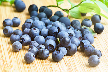 Image showing Bilberry Close Up