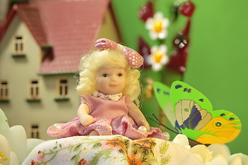 Image showing tiny Princess in Puppet town