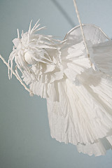 Image showing White Winged Angel Paper puppet