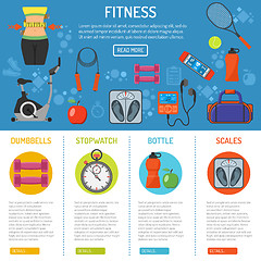 Image showing Healthy Lifestyle infographics