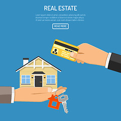 Image showing buy rent real estate
