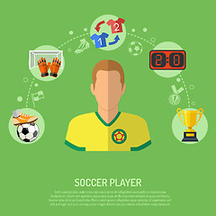 Image showing soccer concept illustration