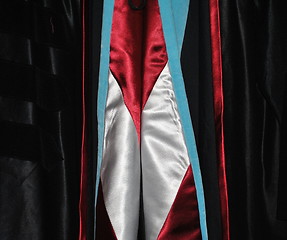 Image showing Graduation robe.