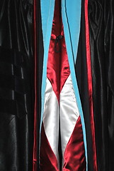 Image showing Graduation robe.