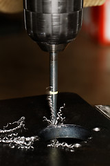 Image showing CNC drilling