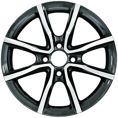 Image showing Aluminum Wheel Cutout