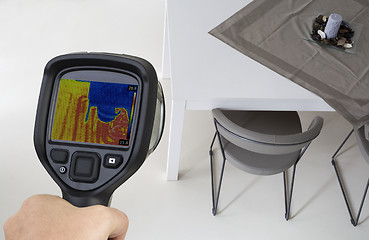 Image showing Thermal Imaging Underfloor Heating